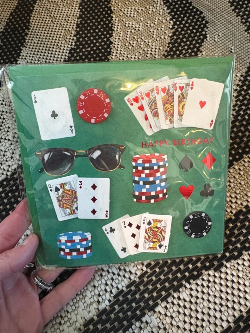 🆕Papyrus Casino Themed Birthday Greeting Card